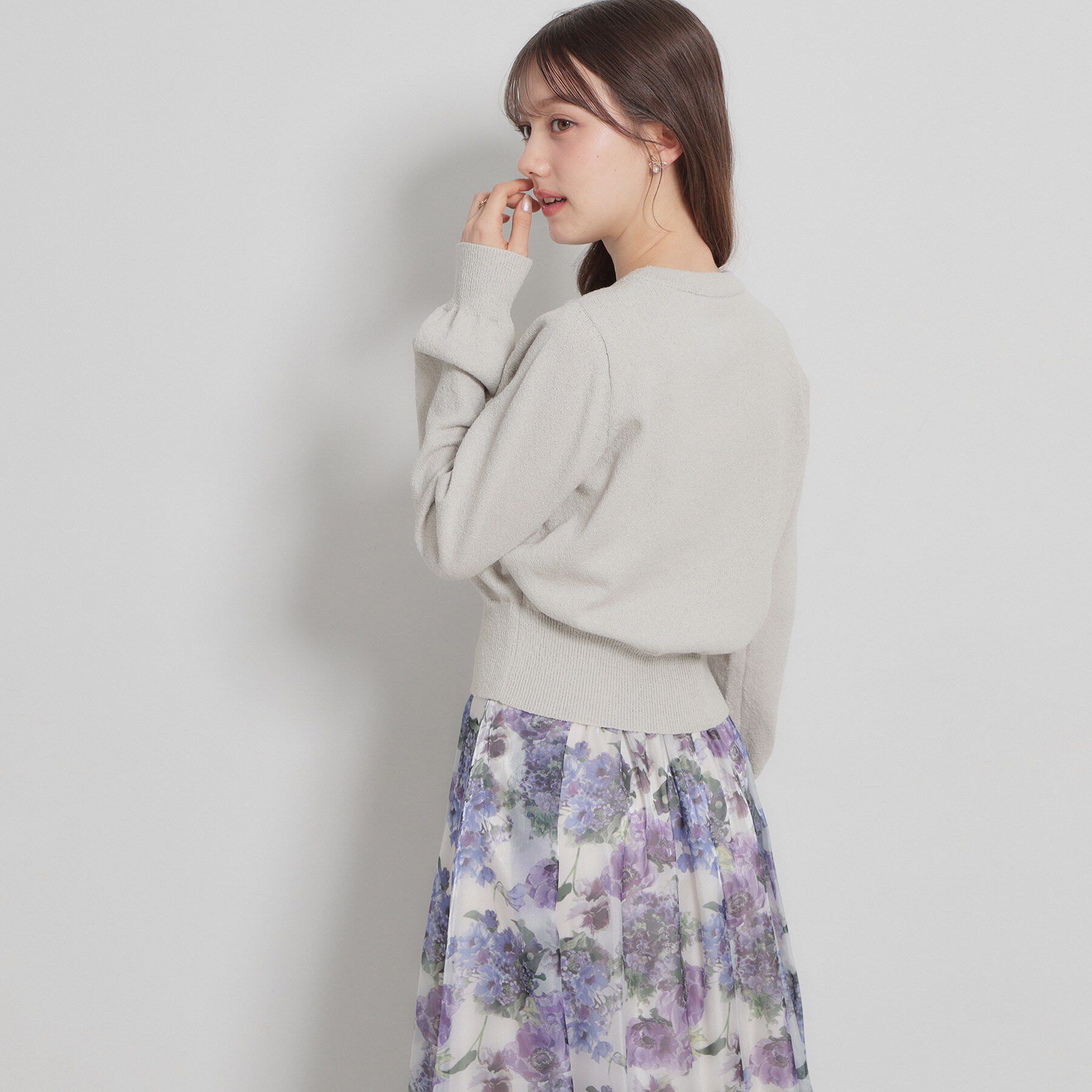 Couture broach「クロスボタンカーディガン」|カーディガン|