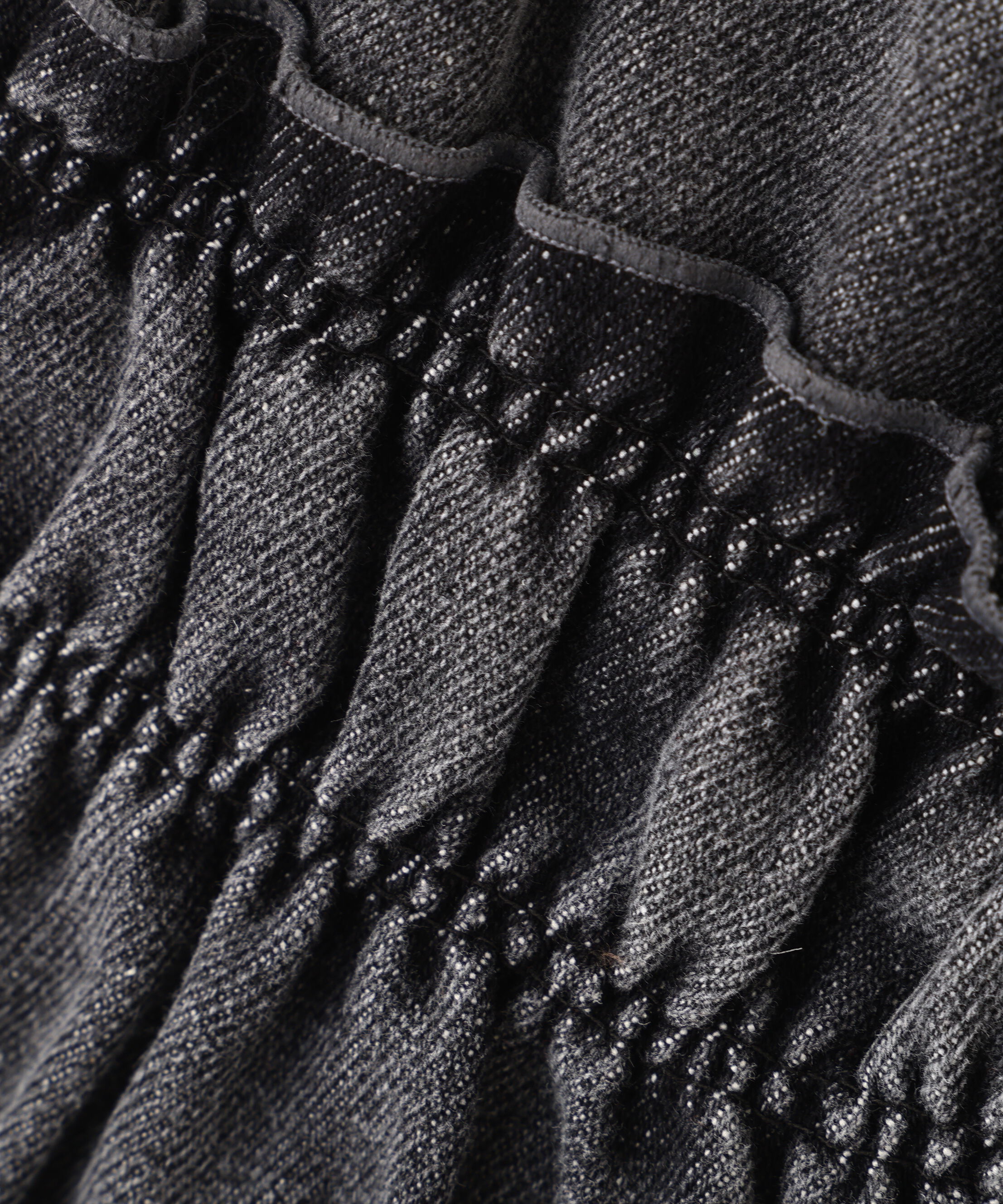  「シャーリングデニムビスチェ」|シャツ・ブラウス|