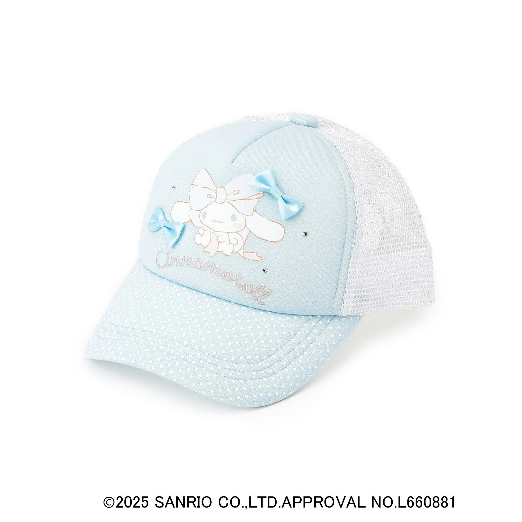 SHOO･LA･RUE「【サンリオキャラクターズ】リボンキャップ」|キャップ・キャスケット|サックスブルー(09