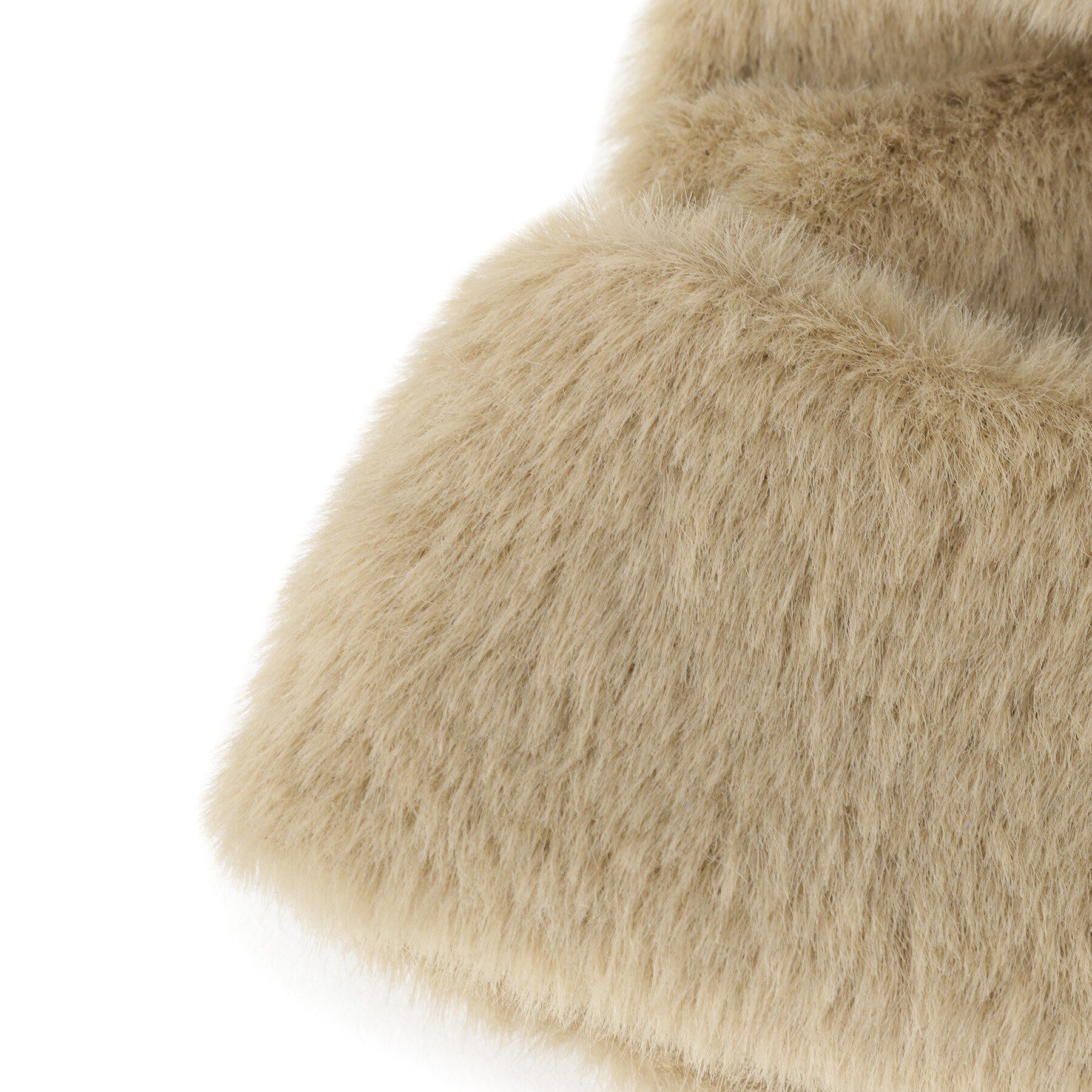 Grandedge「ファーねこみみニット帽」|ニット帽|