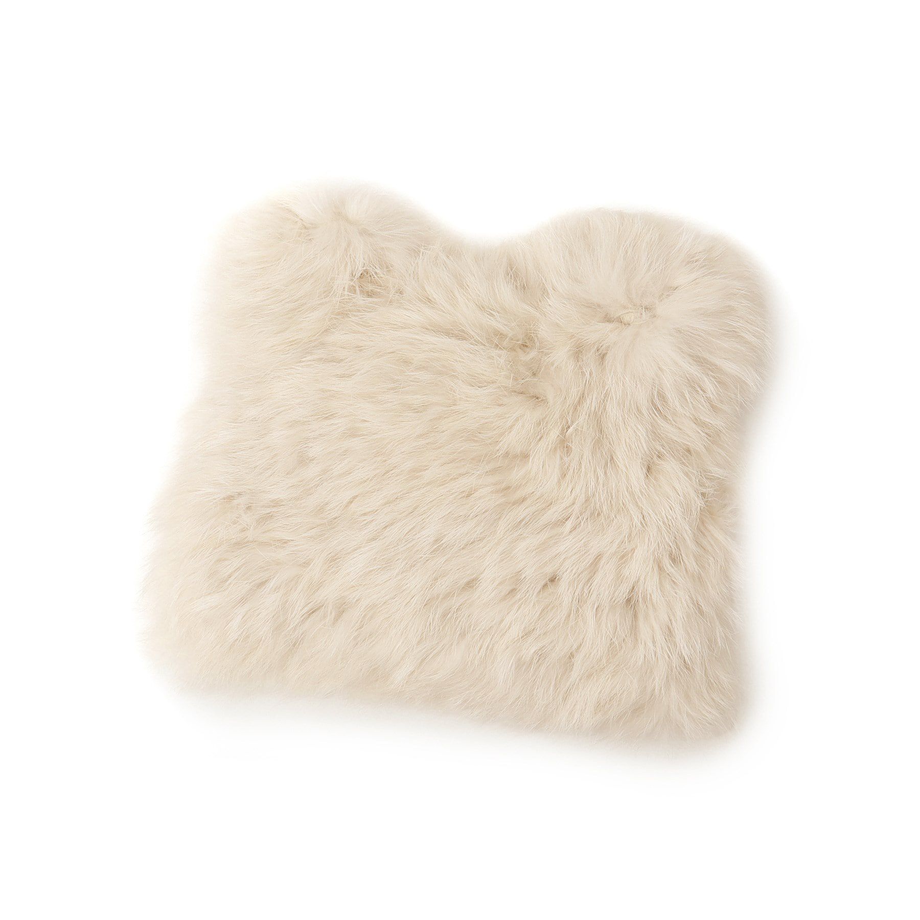 Grandedge「ロングファーくまみみニット帽」|ニット帽|