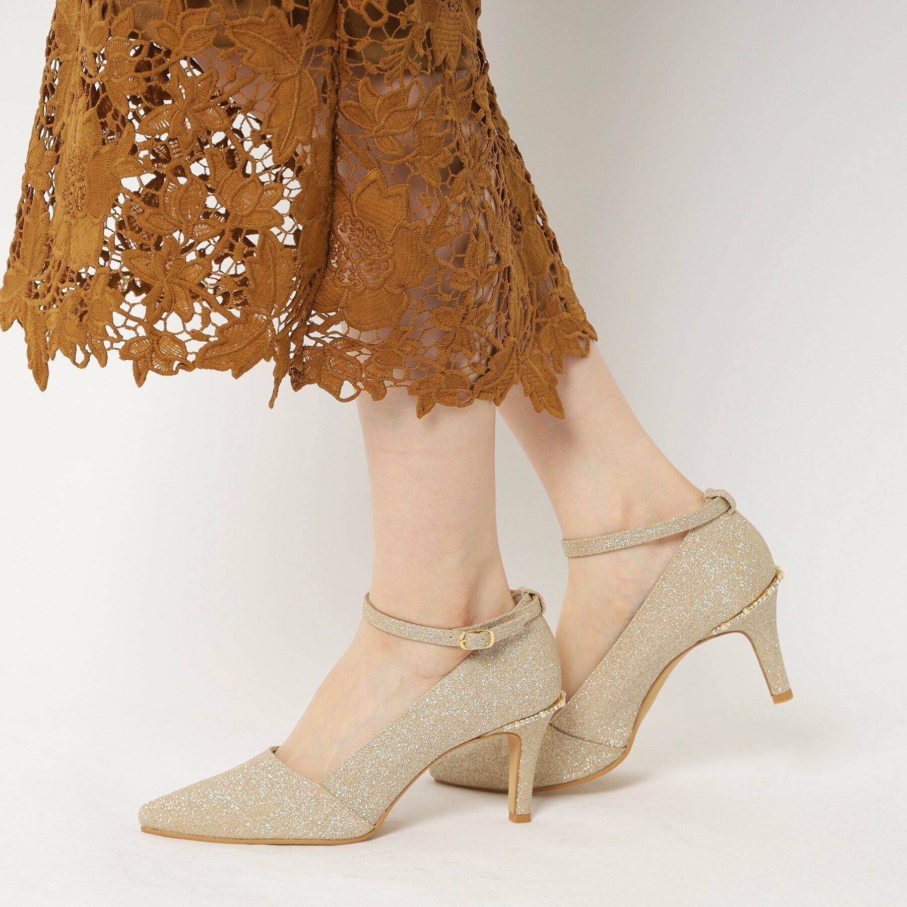 ESPERANZA「ヒールキャップパンプス」|パンプス|