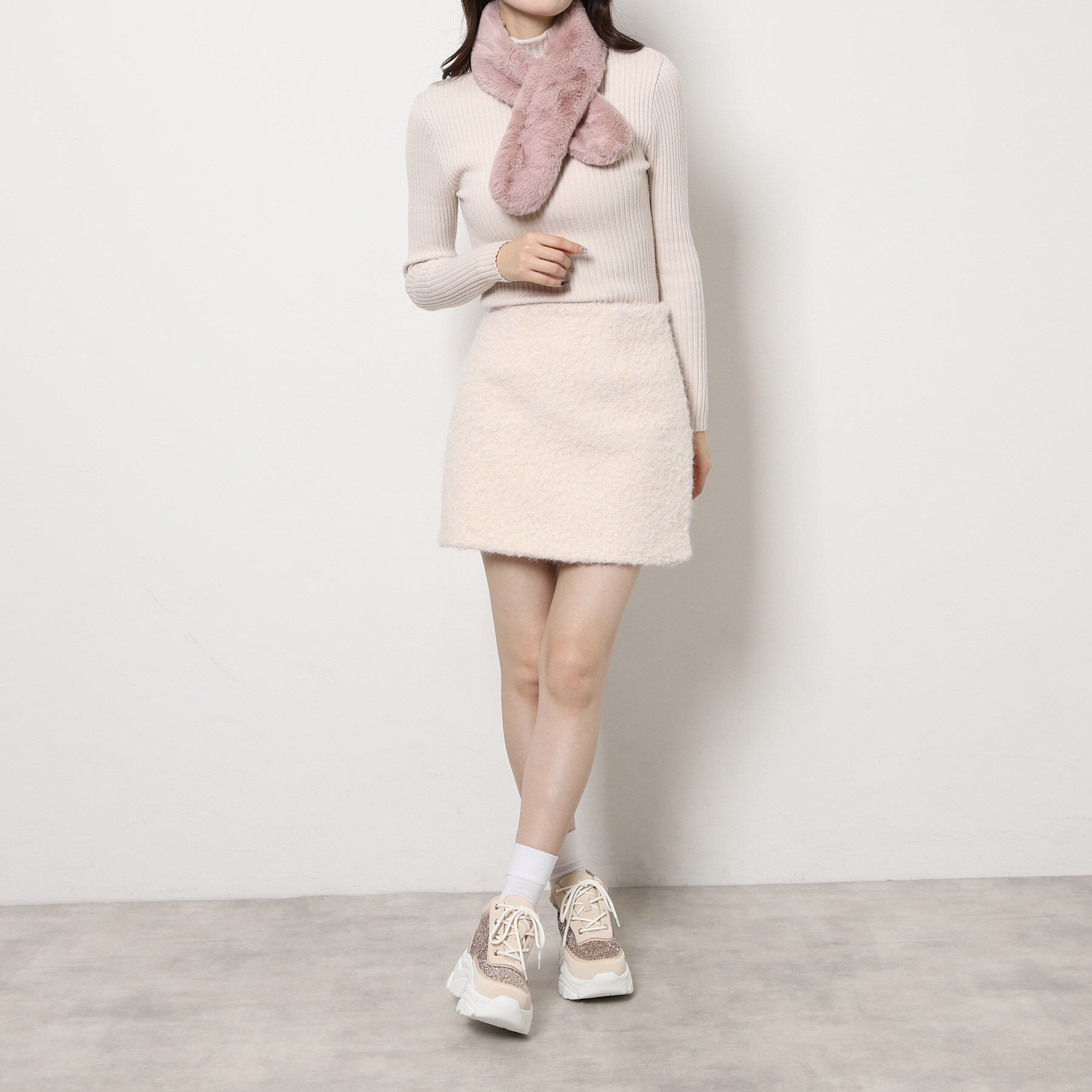 Ober Tashe「リボンティペット」|ストール|