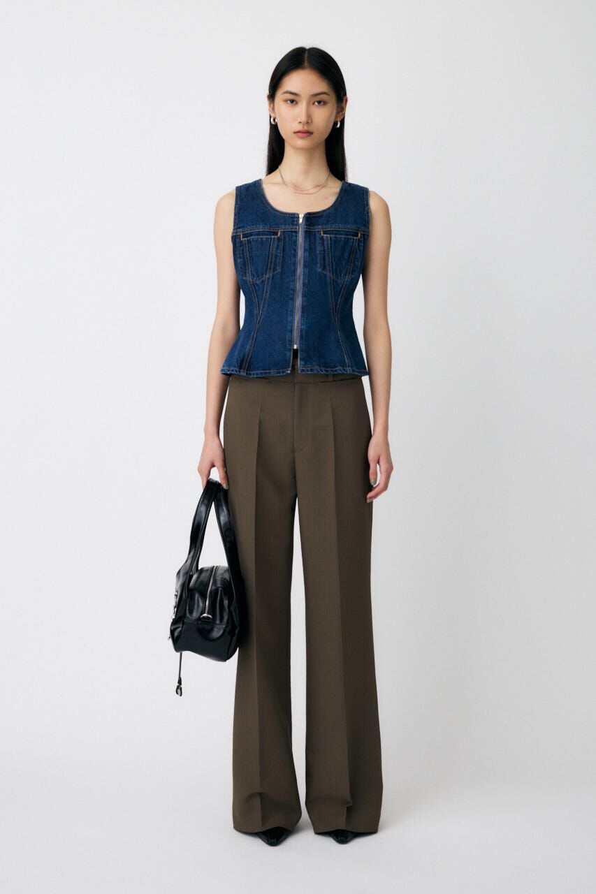 MOUSSY「CENTER PRESS FLARE トラウザーズ」|その他|