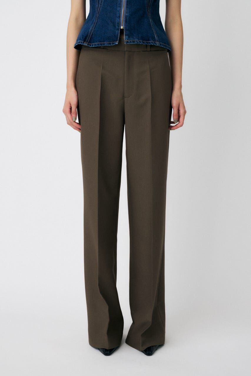 MOUSSY「CENTER PRESS FLARE トラウザーズ」|その他|