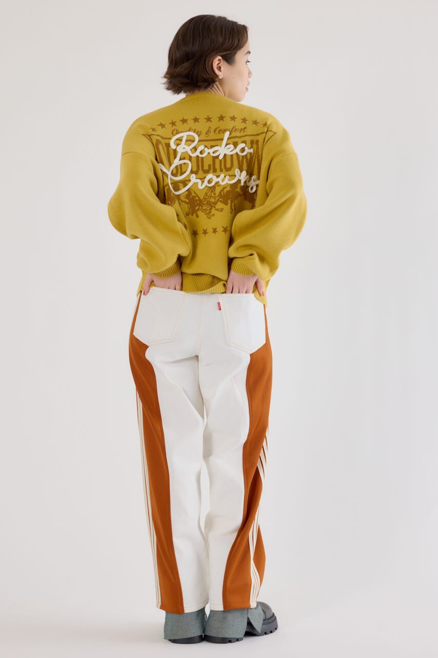 RODEO CROWNS「カスタムトラック デニムパンツ」|デニム|