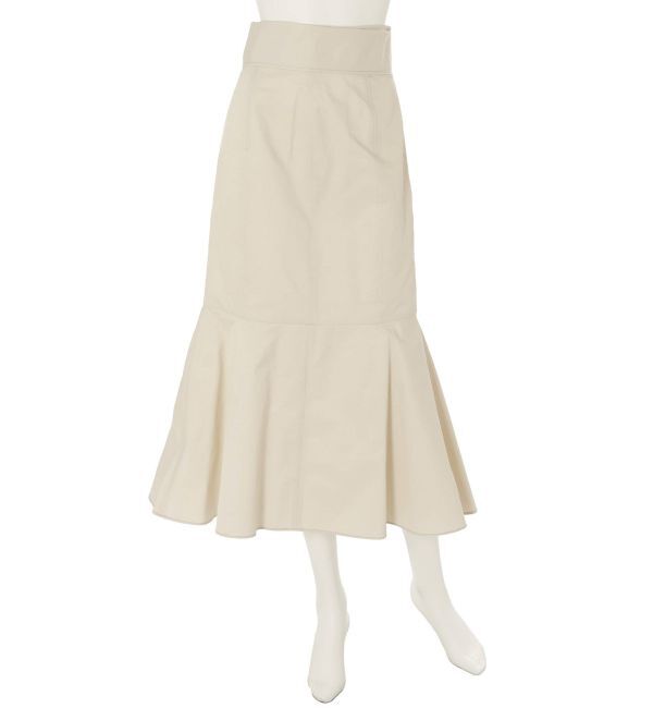 MERCURYDUO「ステッチデザインタフタマーメイドスカート」|スカート|