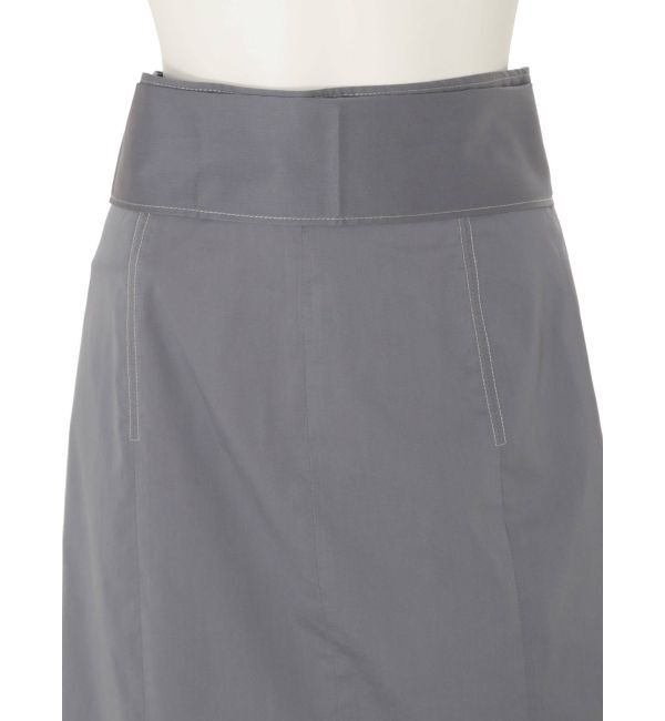 MERCURYDUO「ステッチデザインタフタマーメイドスカート」|スカート|