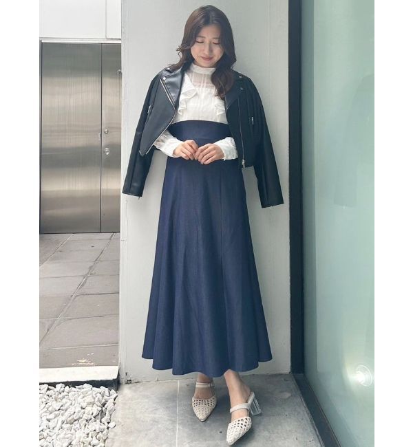 MERCURYDUO「2WAYシアーチェックラッフルドッキングワンピース」|ワンピース|