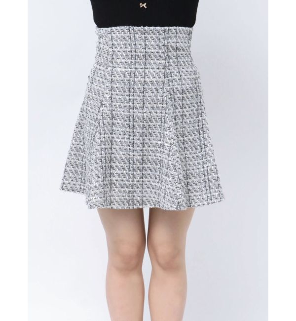 MERCURYDUO「オリジナルツイードミニスカパン【セットアップ着用可】」|スカート|