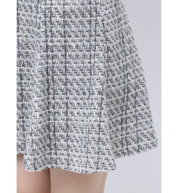 MERCURYDUO「オリジナルツイードミニスカパン【セットアップ着用可】」|スカート|