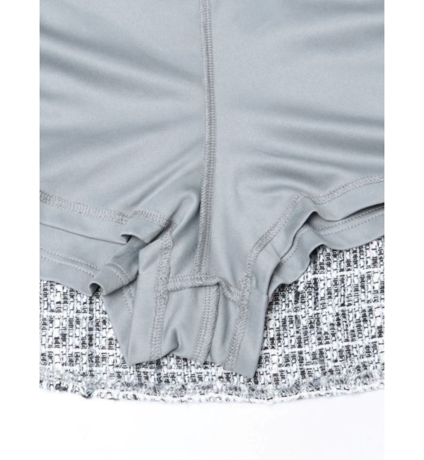 MERCURYDUO「オリジナルツイードミニスカパン【セットアップ着用可】」|スカート|