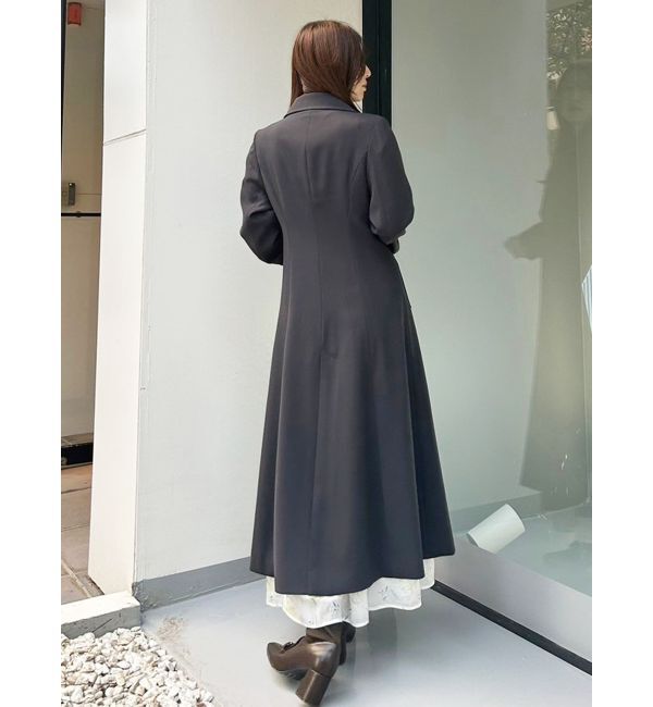 MERCURYDUO「フィットアンドフレアトレンチコート」|トレンチコート|