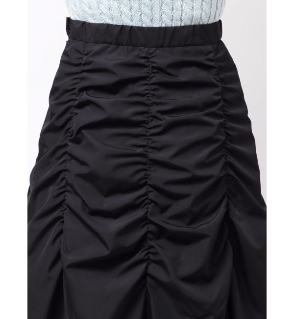 MERCURYDUO「ギャザリングフレアスカート」|スカート|