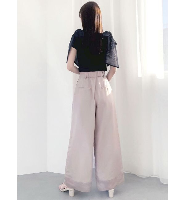 MERCURYDUO「ショルダーリボンニット」|ニット・セーター|