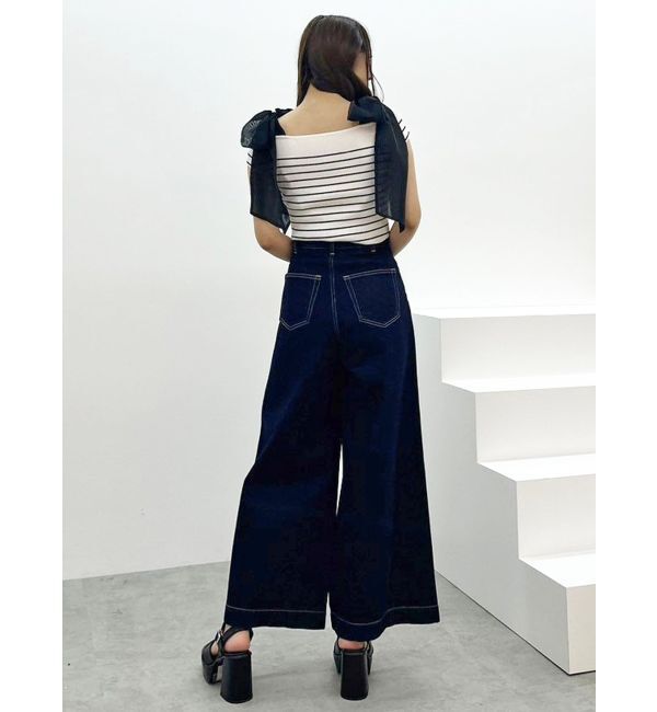 MERCURYDUO「ショルダーリボンニット」|ニット・セーター|