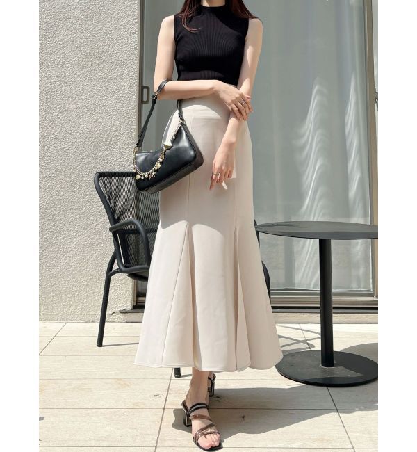 MERCURYDUO「バックレースアップストレッチマーメイドスカート」|スカート|