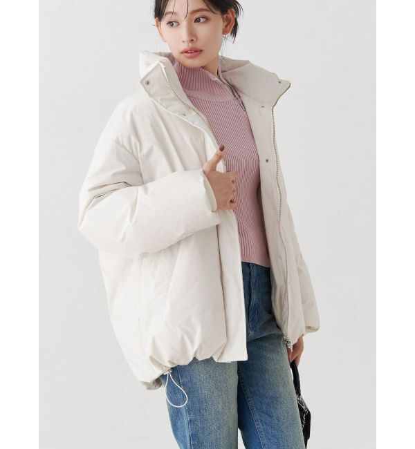 MERCURYDUO「スタンドカラーミドルダウンコート」|その他|