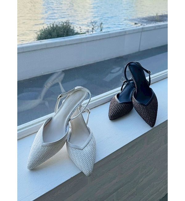 MERCURYDUO「雑材ポインテッドトゥミュール」|その他|