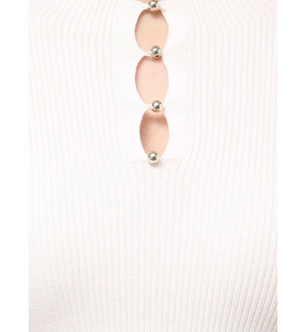 MERCURYDUO「前後2WAY金ボタンアメスリニット」|ニット・セーター|