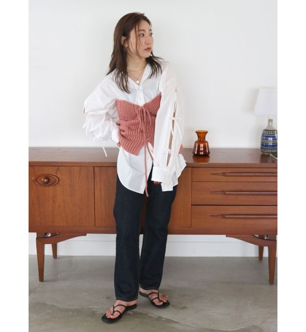 Ungrid「パッチワークニットビスチェ」|ニット・セーター|