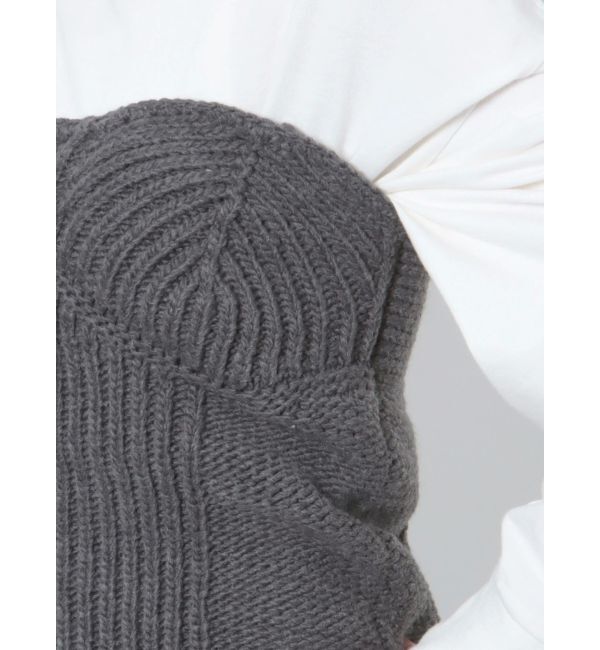 Ungrid「パッチワークニットビスチェ」|ニット・セーター|