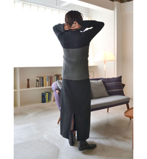 Ungrid「パッチワークニットビスチェ」|ニット・セーター|