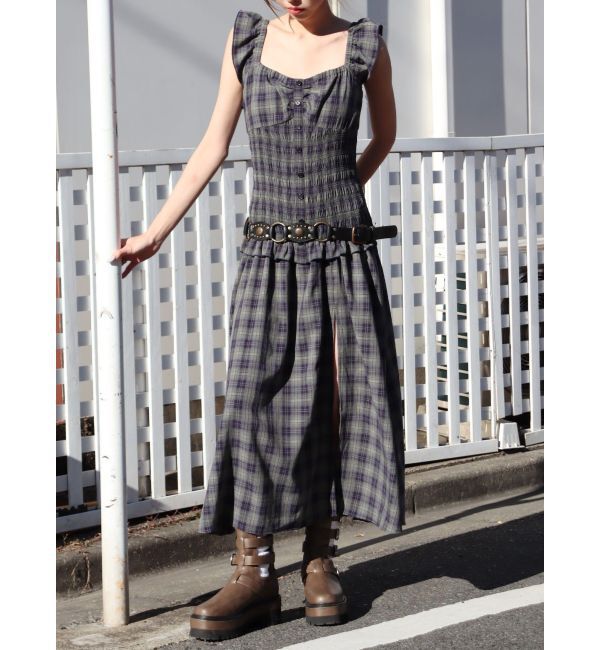 EVRIS「バックルモチーフショートブーツ」|ショートブーツ|