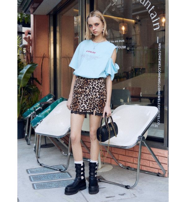 EVRIS「バックルモチーフショートブーツ」|ショートブーツ|