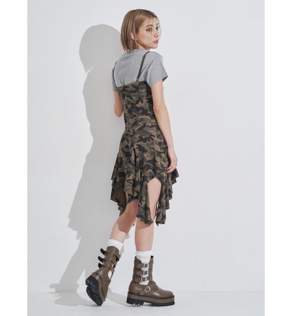 EVRIS「バックルモチーフショートブーツ」|ショートブーツ|