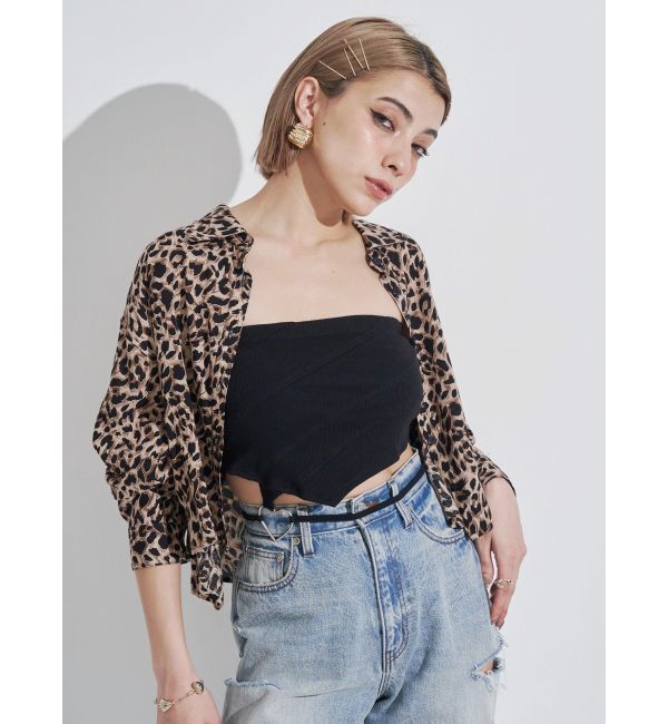 EVRIS「ハートモチーフコルセットトップス」|チューブトップ|