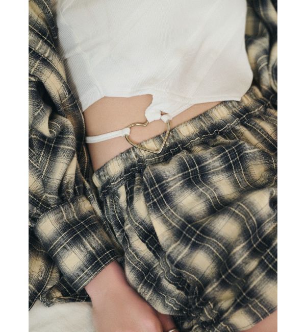 EVRIS「ハートモチーフコルセットトップス」|チューブトップ|