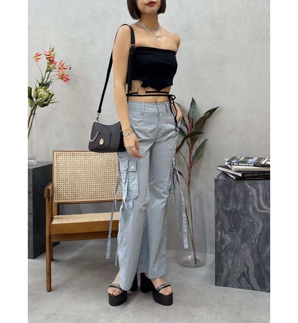 EVRIS「ハートモチーフコルセットトップス」|チューブトップ|