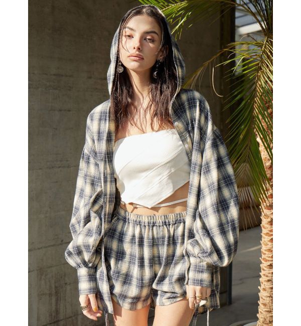 EVRIS「ハートモチーフコルセットトップス」|チューブトップ|