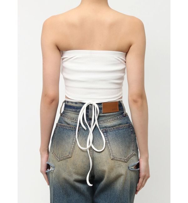 EVRIS「ハートモチーフコルセットトップス」|チューブトップ|