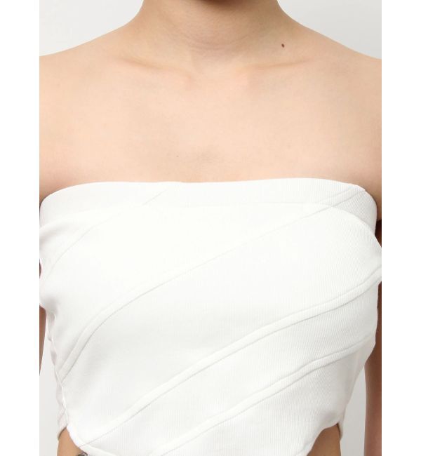 EVRIS「ハートモチーフコルセットトップス」|チューブトップ|