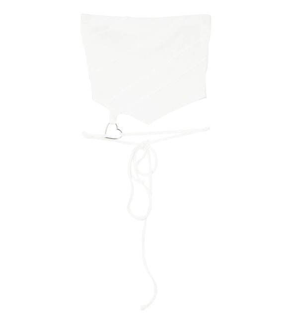 EVRIS「ハートモチーフコルセットトップス」|チューブトップ|