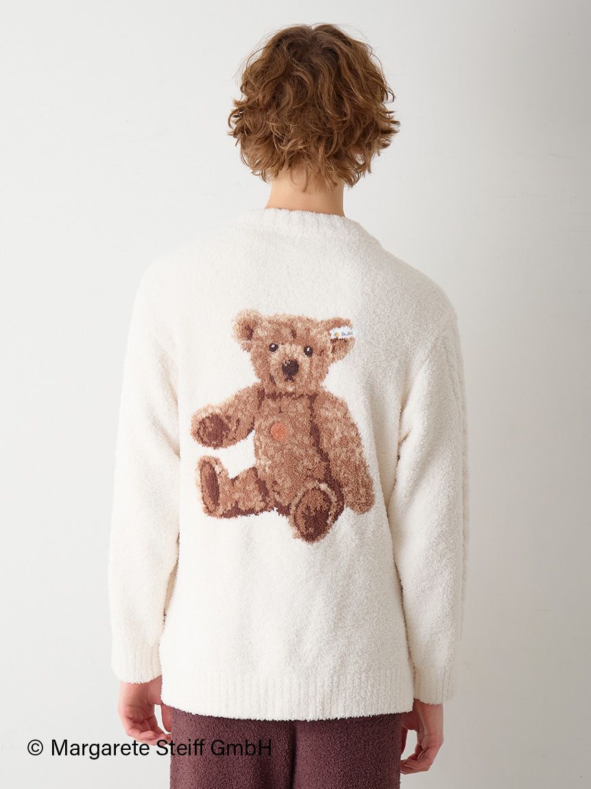 Steiff】【UNISEX】パウダージャガードカーディガン（gelato pique