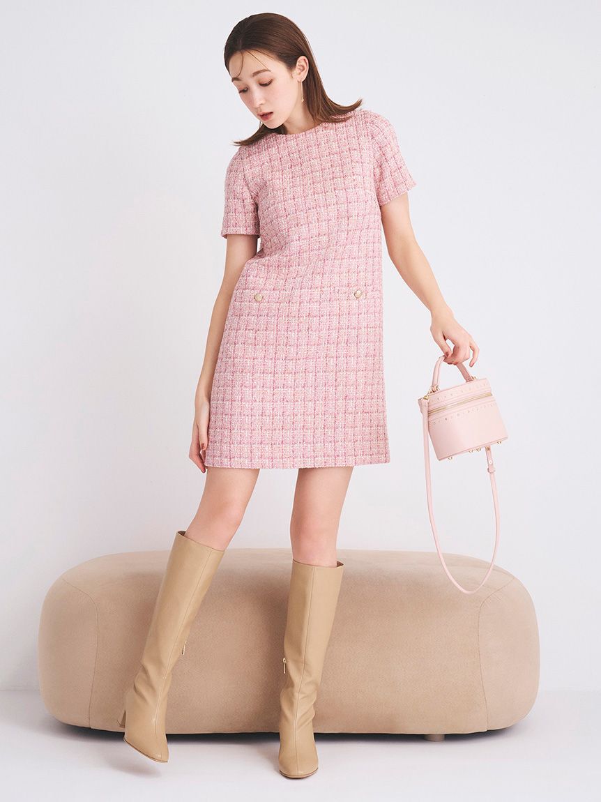 CELFORD「【リュタン】ビジュースタッズバニティバッグ」|ショルダー・メッセンジャー|