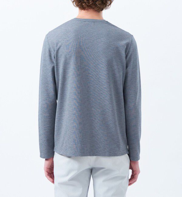 MACKINTOSH PHILOSOPHY「ストレッチミラノリブ VネックロンＴ」|Tシャツ・カットソー|