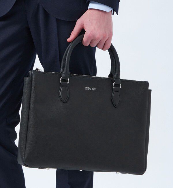 MACKINTOSH PHILOSOPHY「サフィアーノレザー ブリーフトート」|トートバッグ|