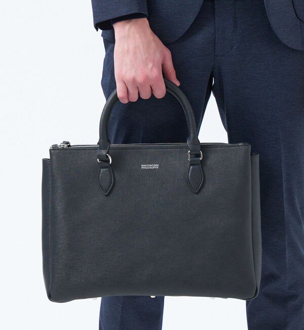 MACKINTOSH PHILOSOPHY「サフィアーノレザー ブリーフトート」|トートバッグ|