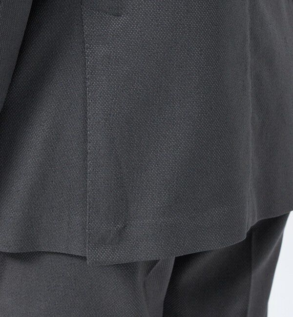 MACKINTOSH PHILOSOPHY「【25年春夏モデル】トロッター ジャケット #000（ナンバーゼロ）バーズアイストレッチ リサイクル」|テーラードジャケット|