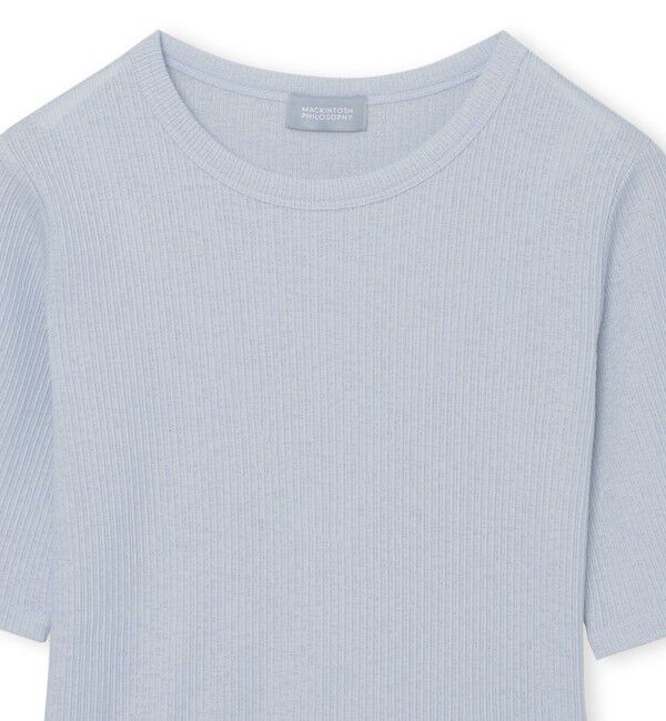 MACKINTOSH PHILOSOPHY「GREY LABEL シアークルーネック半袖Tシャツ」|Tシャツ・カットソー|