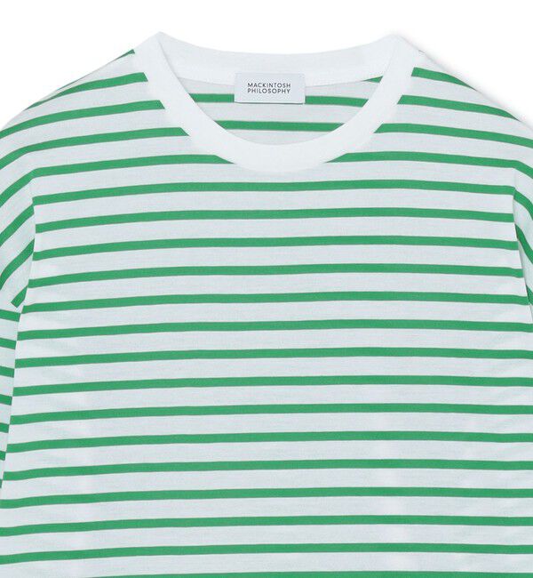 MACKINTOSH PHILOSOPHY「ラウンドヘムボーダーロンT」|Tシャツ・カットソー|