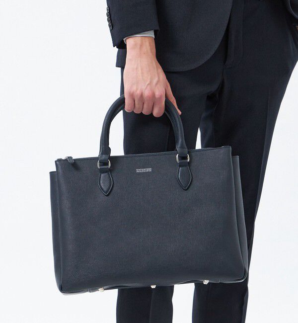 MACKINTOSH PHILOSOPHY「サフィアーノレザー ブリーフトート」|トートバッグ|
