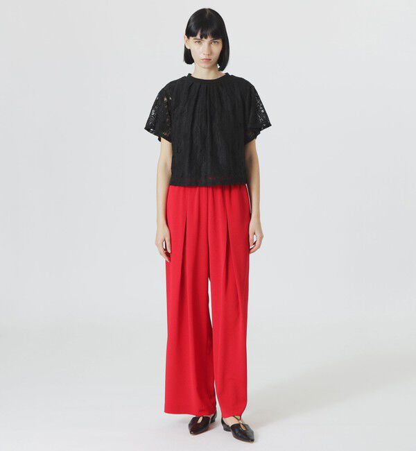  「カラーちりめんイージーパンツ」|その他|