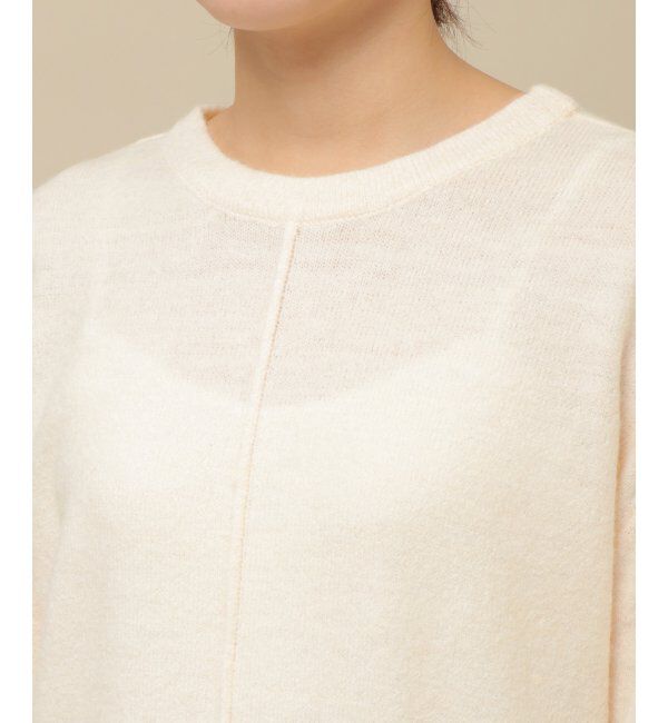 ikka「前後2WAYニットチュニック」|プルオーバー|