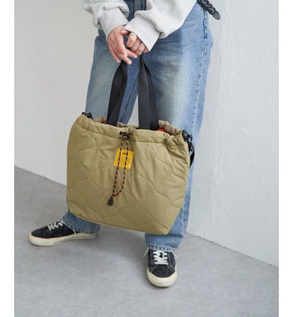 ikka「【撥水】KiU キウ パデッドドロストトートバッグ」|その他|