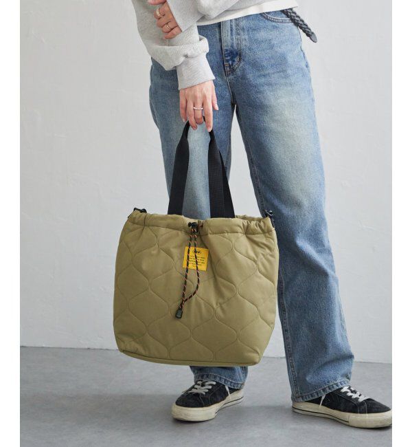 ikka「【撥水】KiU キウ パデッドドロストトートバッグ」|その他|
